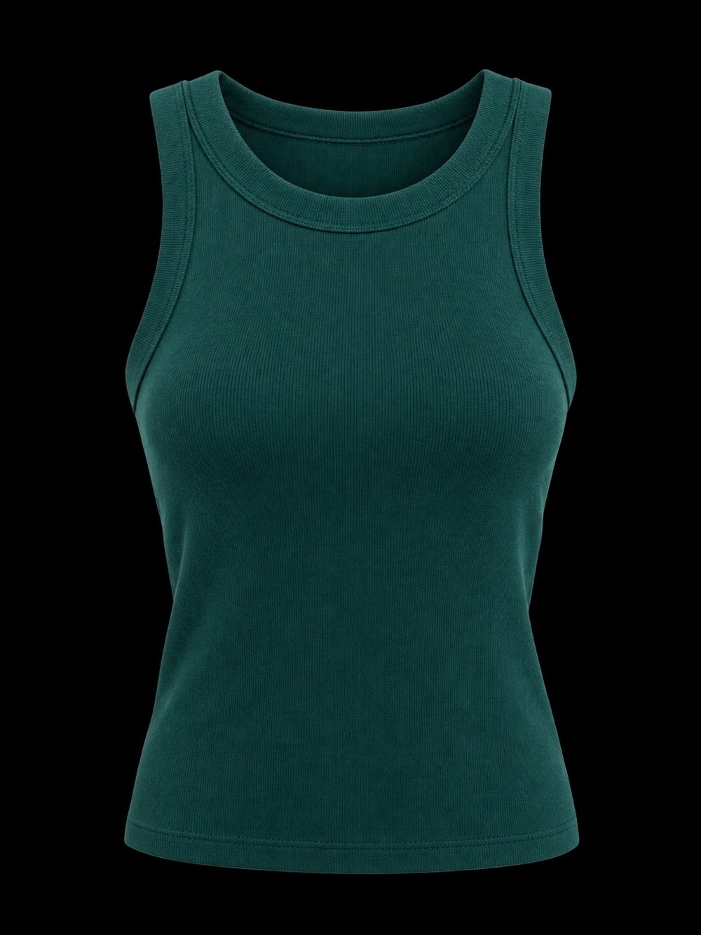Old Navy Women's Ribbed Tank Top - Teal Green